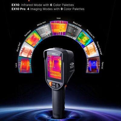 Professional-Grade Raythink EX10 Handheld Thermal Camera – 320×240 AI Super-Resolution & 40mK NETD for Home/Electrical Maintenance