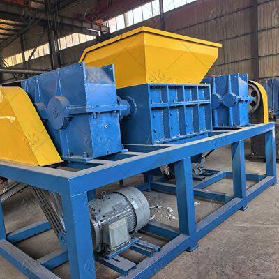 Car Tires Truck Tires Rubber Pvc pp Re Double Shaft Shredder