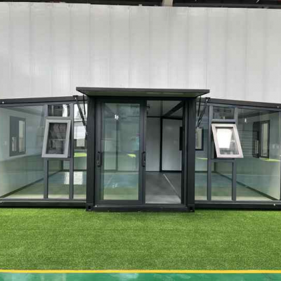 XH Australian Standard 20ft Steel Shipping Container Luxury Modular Outdoor One-Level House Expandable Container for Sale