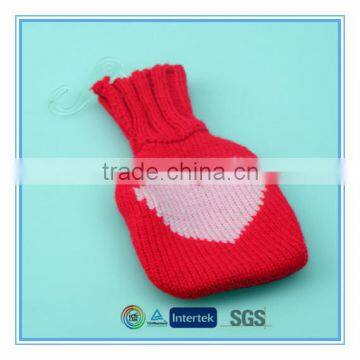 2014 new knitted hot water bottle covers