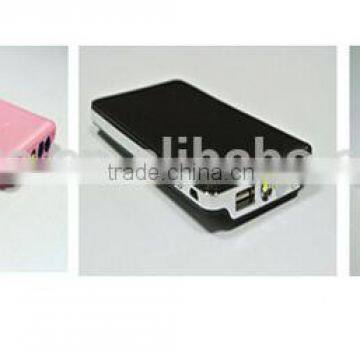 High quality portable battery jump starter with 10000mA capacity