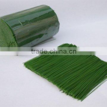 Plastic PVC Forked Pine Needles Used for Making Artifical Christmas Tree (PVC Monofilament)