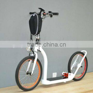 350w 2 big wheels electric sidekick bike new kickbike for sales dog scooter E bike (LDH-13)