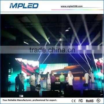 Asia market popular black led indoor digital board for christmas party