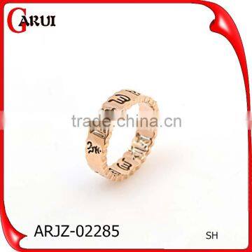 New fashion ring finger rings photos rings for woman custom logo fashion ring