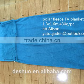 Polar fleece TV blanket