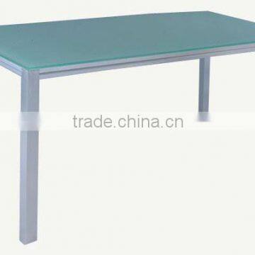 Aluminum Glass Table
