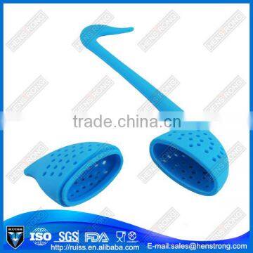 Cheap Gift Tool Elegant Shape Funny Silicone Tea Strainer photo-3