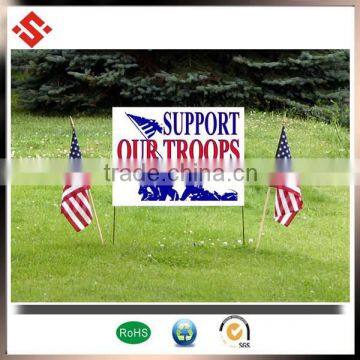 4"*8" Sign Board Full Color Print Coroplast pp Sheet Plastic Sheet Made in China Online Shoping for USA Supplier's Choice photo-2