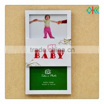 2015 sell plastic frame baby photo frame