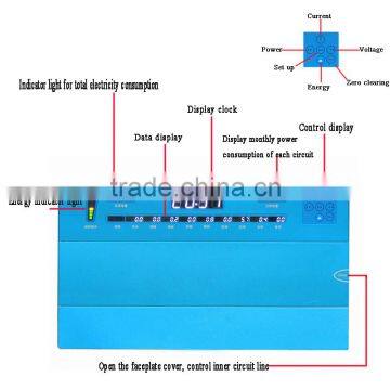 Yellow Most Popular Smart Metal Electrical Distribution Board Energy Conservation and Environmental Protection photo-5