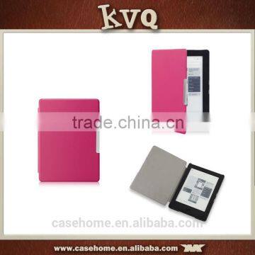 Wholesale E Reader leather Case For Kobo Aura H2O