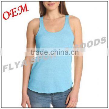 Low mini order acceptable high quality wholesale custom design women running singlet