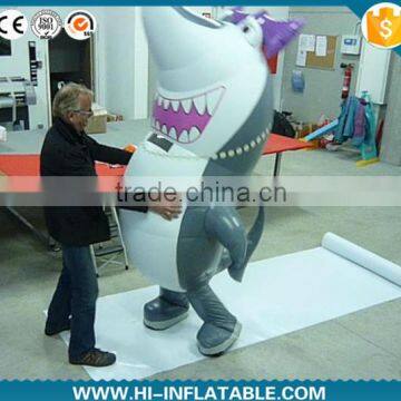 Good quality new arrival advertisement inflatable whale cartoon,inflatable whale mascot