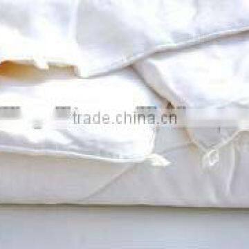 silk duvet with cotton cover