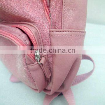 2106 Fashion Ladies Backpack,pink Genuine Leather Sports Backpack, photo-3