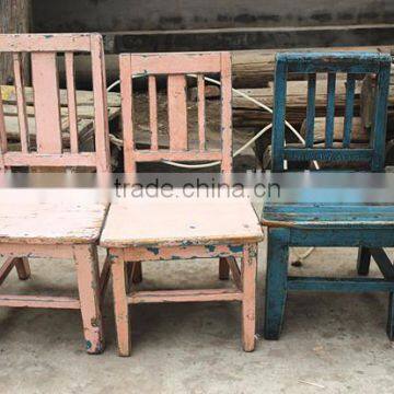 Reproduction Vintage Chinese Classical Antique Furniture Wooden Small Chair photo-3