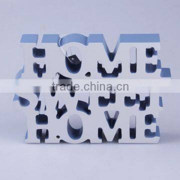 Color Painted Wooden Letters Home Sweet Home