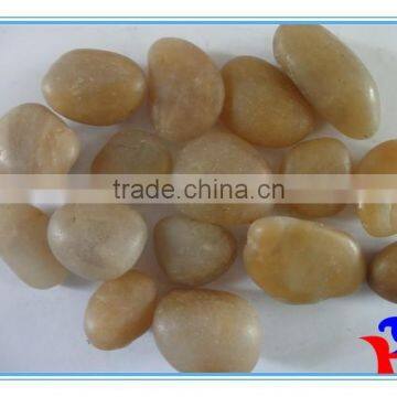 Yellow Round Pebble stone