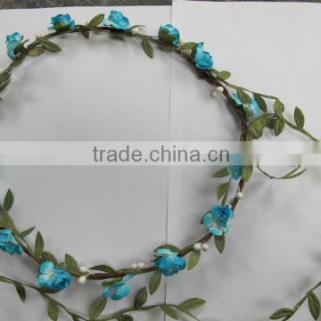 2014 Party Wedding Floral Flower Festival Forehead Headband Hair Garland H151