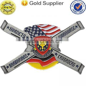 die casting pilot wing lapel pin