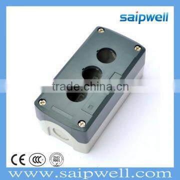 137*68*54 SAIPWELL 3 Ways IP65 Plastic Pushbutton Box