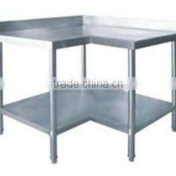 Corner Worktable with Backsplash(BN-W16)