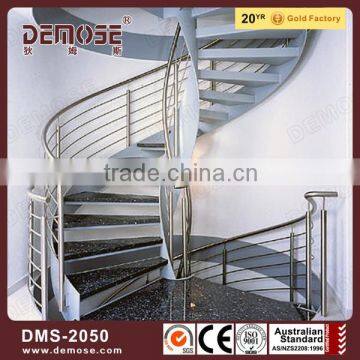 Industrial portable mobile steel wood stairs