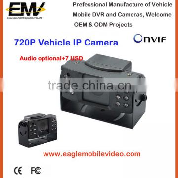 Special 720P Mobile Vehicle IP Camera for car with audio