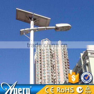 Easy installation CE RoHS 80W 8m street light solar with all accessories