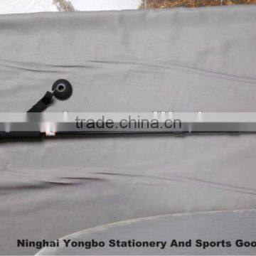 Telescopic trekking sticks with 80% Carbon fiber