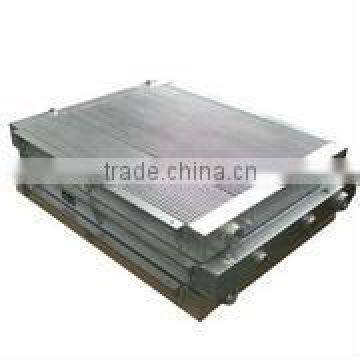 professional compressor system radiator,plate fin type