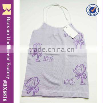 high quality seamless cami for lady manufacturer