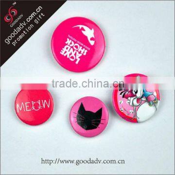 2015 china new innovative product for all ages tin button badge