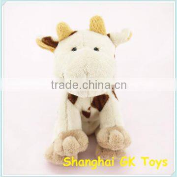 Mini Plush Cow Toy