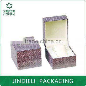 light purple single watch gift box packaging