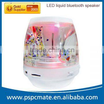 Handfree Stereo Colorful LED MP3 Bluetooth Liquid speaker