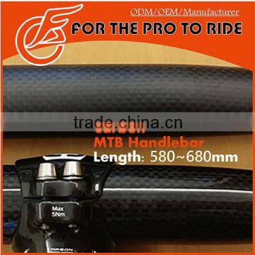 OEM Durable Bike Full Carbon Handlebar MTB