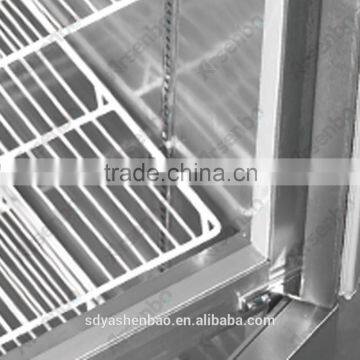 Luxurious Stainless Steel Workbench Refrigerator/commercial Kitchen Worktable Refrigerator photo-3