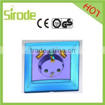 European Eletric Wall Socket With Usb Port