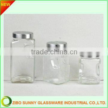 Transparent Airtight Glass Jars