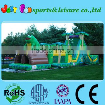 newest Tropical obstacle course for sale, inflatable obstacle