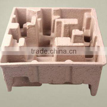 Electronics Industrial Paper Pulp Packaging Custom Tray