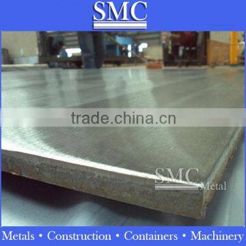 clad steel sheet.