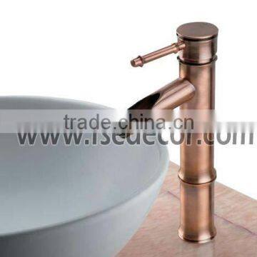 Brass material Bamboo Bathroom Water Tap and faucet Mixer