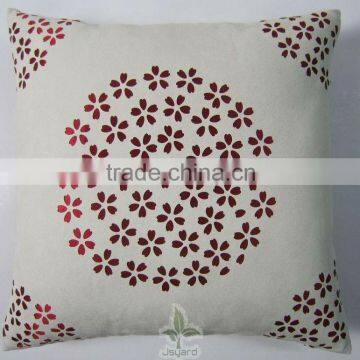 Hollow-out style flower sofa cushion