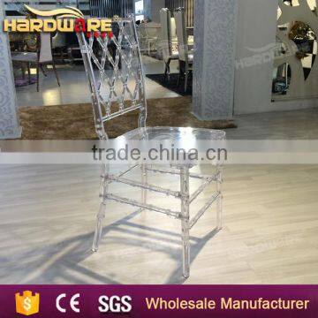 Ice Clear Banquet Resin Tiffany Chair for Weddings photo-5