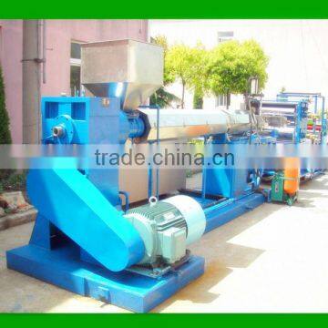 Plastic sheet extruder machine