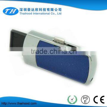 popular wholesale laser customised logo push-pull metal 8gb usb flash drive