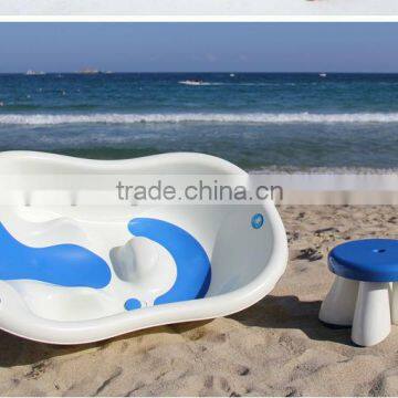 comfortable and safe baby bathtub